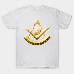 Freemasonry - Jewel of Past Master for Blue Lodge T-Shirt